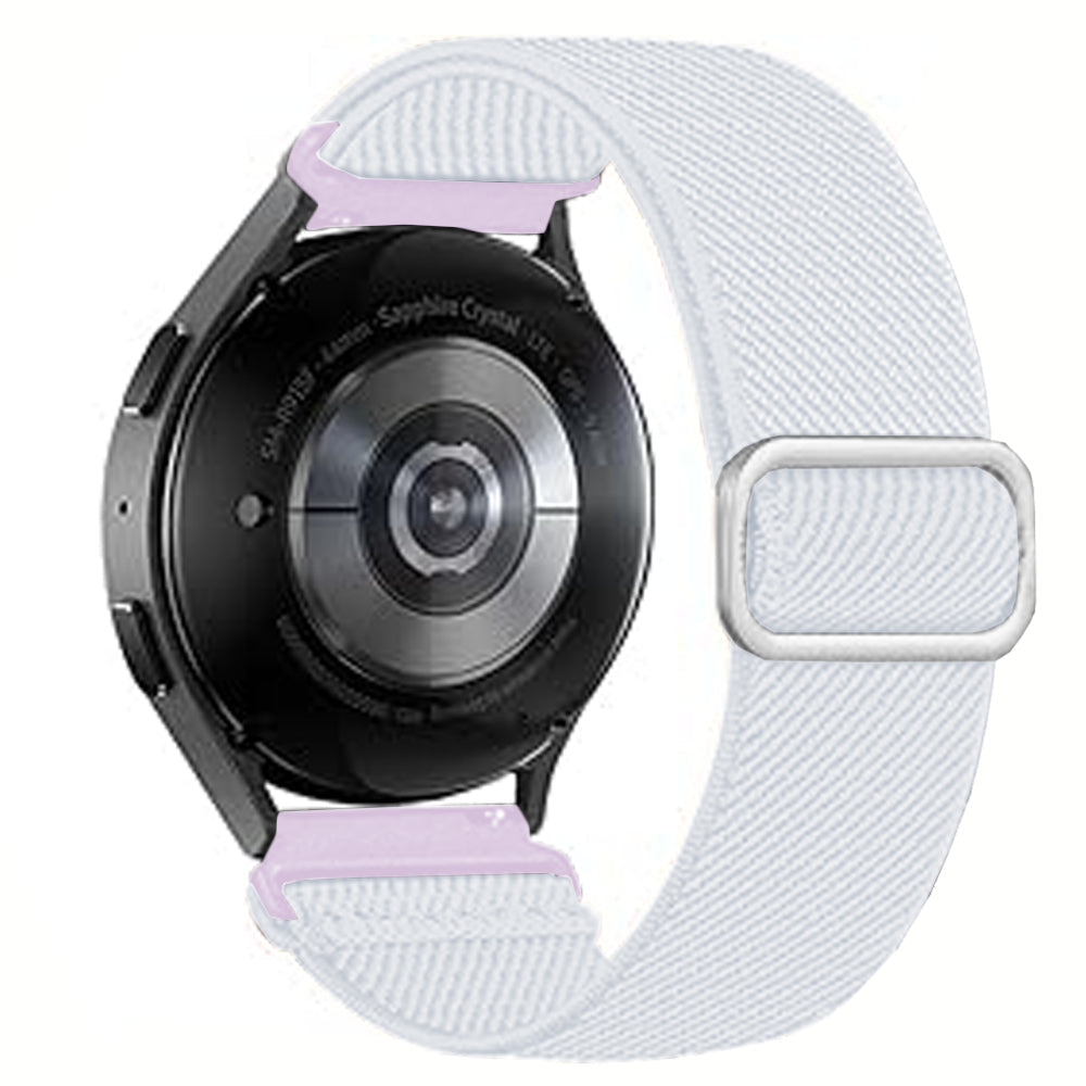 Curea Braided Classic - Huawei Watch GT4 46mm/4/4pro/Ultimate/GT3 SE/Buds/3 pro new/GT3 Pro 46mm/GT Runner/GT3/3/3pro/GT2 pro/GT2e/GT 42mm/GT2 46mm - 22mm - Alb