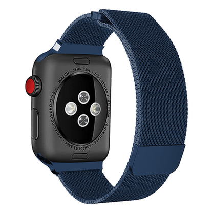 Curea Milanese Duo - Apple Watch 1/2/3/4/5/6/7/8/9/10/11/SE/SE2/SE3 - 38/40/41/42 MM - Blue