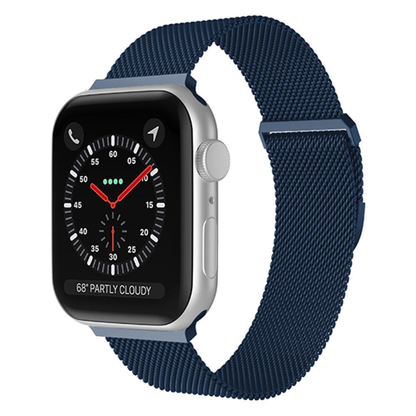 Curea Milanese Duo - Apple Watch 1/2/3/4/5/6/7/8/9/10/11/SE/SE2/SE3/Ultra 1/Ultra 2/Ultra 3 - 42/44/45/46/49 MM - Blue