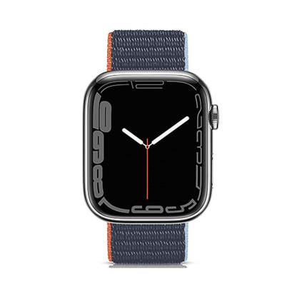 Curea Nylon Sport - Apple Watch 1/2/3/4/5/6/7/8/9/10/11/SE/SE2/SE3 - 38/40/41/42 MM - Dark Navy Blue
