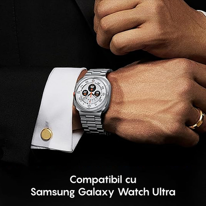 Curea Metallic Link - Samsung Galaxy Watch Ultra - Silver