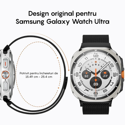 Curea Milanese Essential - Samsung Galaxy Watch Ultra - Black
