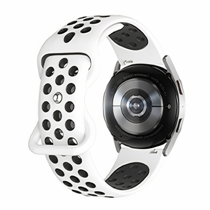 Curea Silicone Flex Loop - Samsung Galaxy Watch S3 Frontier/S3 Classic/3 45mm/46mm/Gear S3 - 22mm - Alb