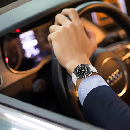 Curea Braided Classic - Samsung Galaxy Watch Ultra - Alb