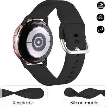 Curea Silicone Classic - Samsung Galaxy Watch Ultra - Negru