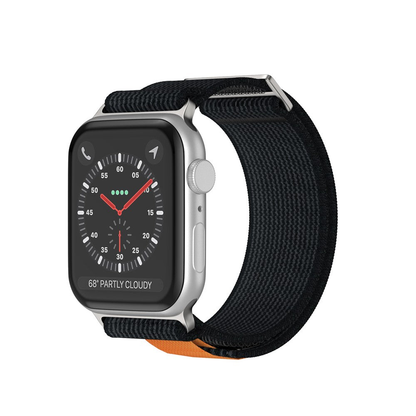 Curea Trail Scout - Apple Watch 1/2/3/4/5/6/7/8/9/10/11/SE/SE2/SE3 - 38/40/41/42 MM - Negru