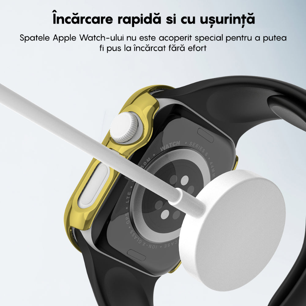 Carcasa Diamond - Apple Watch 1/2/3 - 38MM - Gold