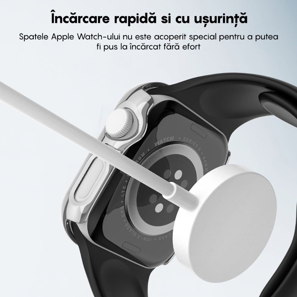 Carcasa Diamond - Apple Watch 4/5/6/SE - 40MM - Silver