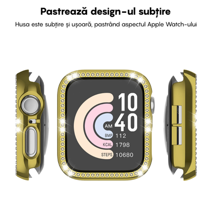 Carcasa Diamond - Apple Watch 7/8/9 - 41MM - Gold