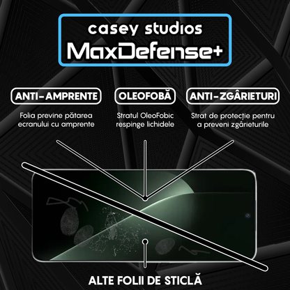 Folie Sticla MaxDefense+ - Honor GT - Negru