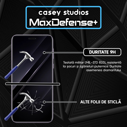 Folie Sticla MaxDefense+ - Honor Magic7 RSR Porsche Design - Negru