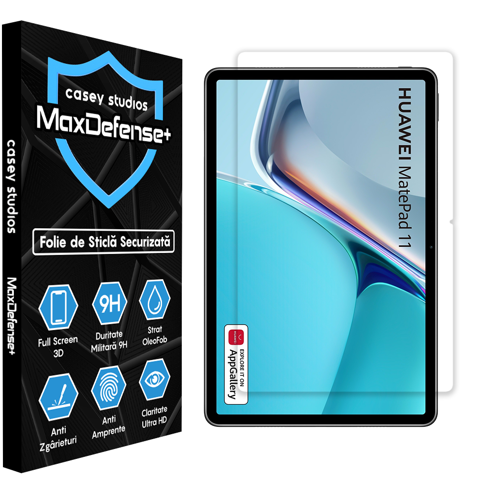Folie Sticla MaxDefense+ - Huawei MatePad 11.5 S - Clear