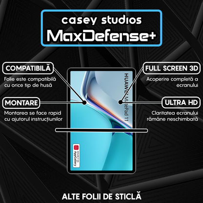 Folie Sticla MaxDefense+ - Huawei MatePad 11.5 S - Clear