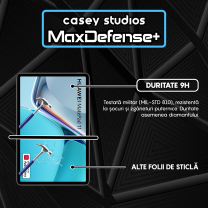Folie Sticla MaxDefense+ - Huawei MatePad 11.5 S - Clear
