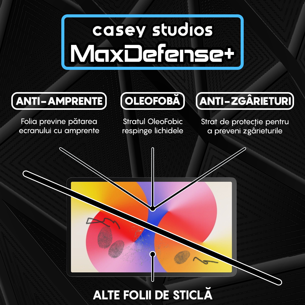 Folie Sticla MaxDefense+ - Huawei MatePad SE 11 - Clear
