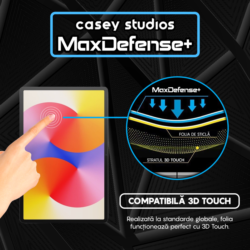 Folie Sticla MaxDefense+ - Huawei MatePad SE 11 - Clear
