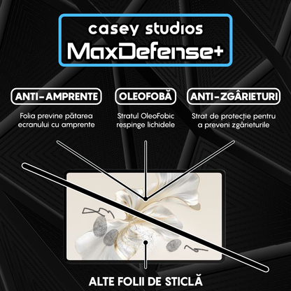 Folie Sticla MaxDefense+ - Honor Pad 9 Pro - Clear