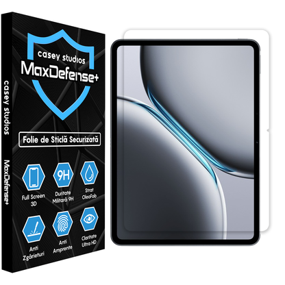 Folie Sticla MaxDefense+ - OnePlus Pad 2 - Clear