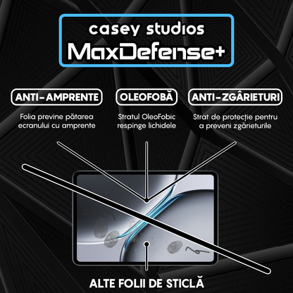 Folie Sticla MaxDefense+ - OnePlus Pad 2 - Clear