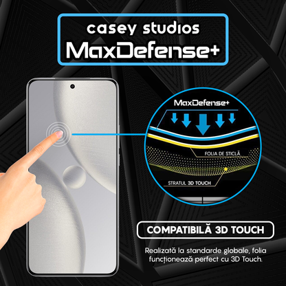 Folie Sticla MaxDefense+ - Xiaomi 15 Ultra - Negru