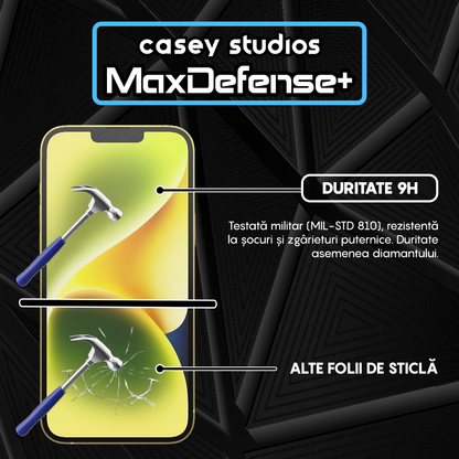 Folie Sticla MaxDefense+ - iPhone 14 Plus - Matte