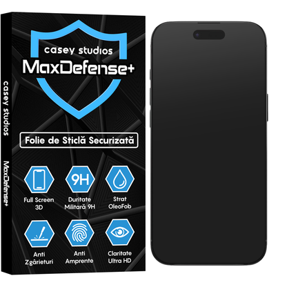 Folie Sticla MaxDefense+ - iPhone 17 Air - Matte