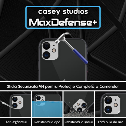 Set 2x Folie Camera MaxDefense+ - iPhone 11 - Clear