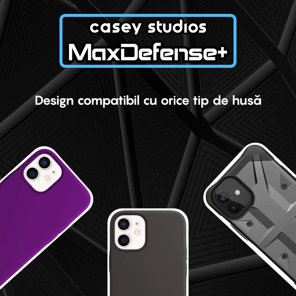 Set 2x Folie Camera MaxDefense+ - iPhone 11 - Clear