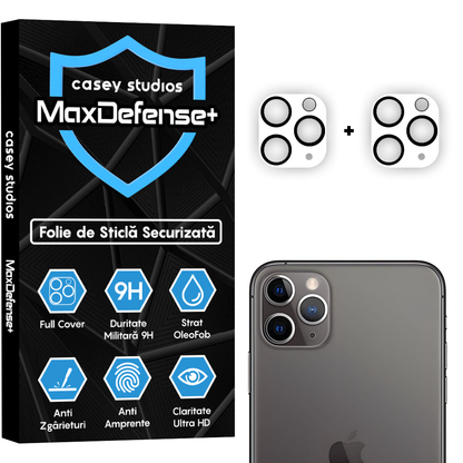 Set 2x Folie Camera MaxDefense+ - iPhone 11 Pro Max/11 Pro - Clear