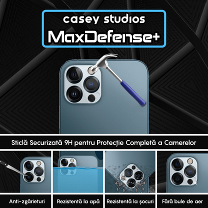 Set 2x Folie Camera MaxDefense+ - iPhone 12 Pro Max - Clear