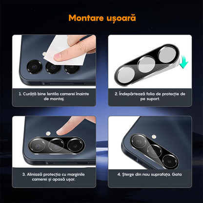 Set 2x Folie Camera MaxDefense+ - Samsung Galaxy A54 5G - Clear