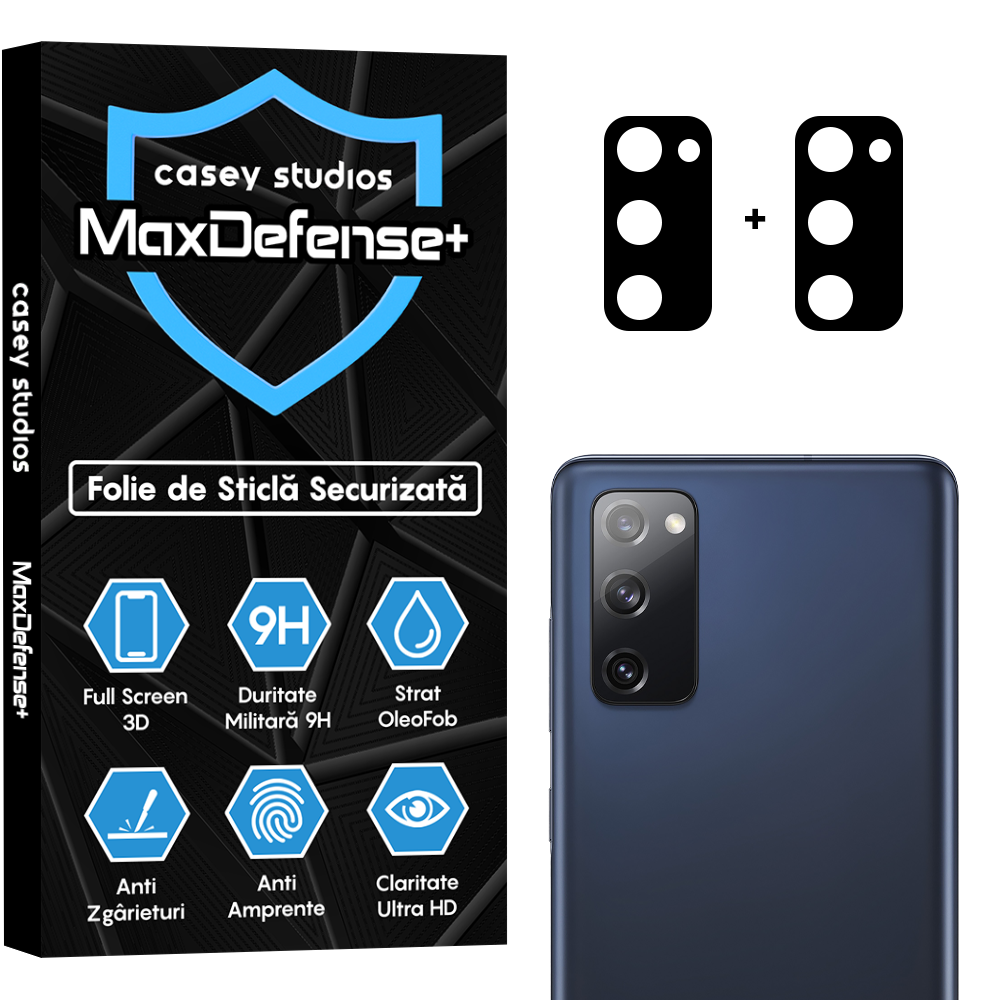 Set 2x Folie Camera MaxDefense+ - Samsung Galaxy S20 FE - Clear