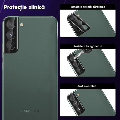 Set 2x Folie Camera MaxDefense+ - Samsung Galaxy S22 - Clear