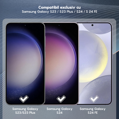 Set 2x Folie Camera MaxDefense+ - Samsung Galaxy S23/S23 Plus - Clear