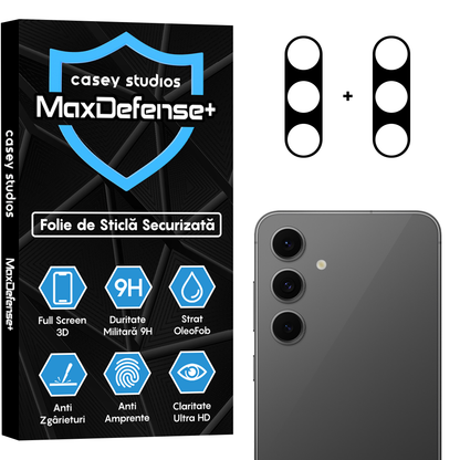 Set 2x Folie Camera MaxDefense+ - Samsung Galaxy S24 FE - Clear