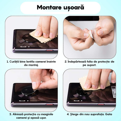 Set 2x Folie Camera MaxDefense+ - Samsung Galaxy S24 FE - Clear