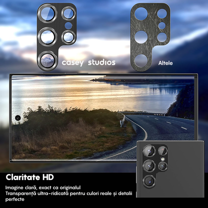 Set 2x Folie Camera MaxDefense+ - Samsung Galaxy S24 Ultra - Clear