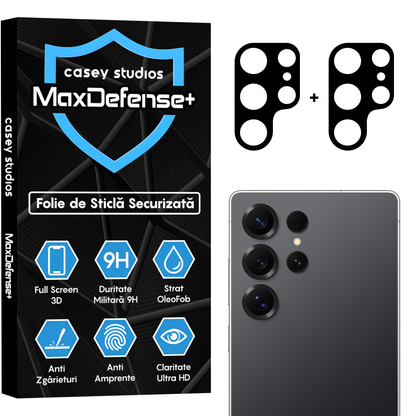 Set 2x Folie Camera MaxDefense+ - Samsung Galaxy S25 Ultra - Clear