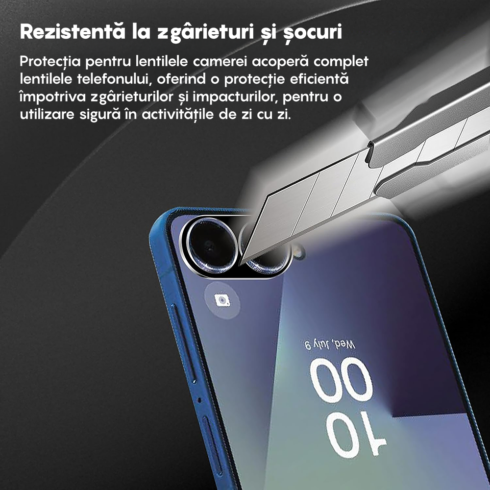 Set 2x Folie Camera MaxDefense+ - Samsung Galaxy Z Flip7 - Clear