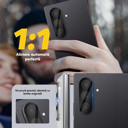 Set 2x Folie Camera MaxDefense+ - Samsung Galaxy Z Fold7 - Clear