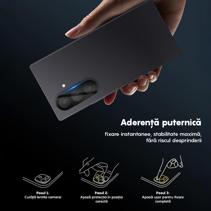 Set 2x Folie Camera MaxDefense+ - Samsung Galaxy Z Fold7 - Clear