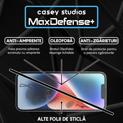 Folie Sticla MaxDefense+ - iPhone 14 - Privacy