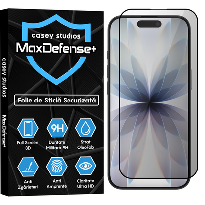 Folie Sticla MaxDefense+ - iPhone 17 - Privacy