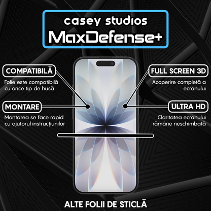Folie Sticla MaxDefense+ - iPhone 17 - Privacy