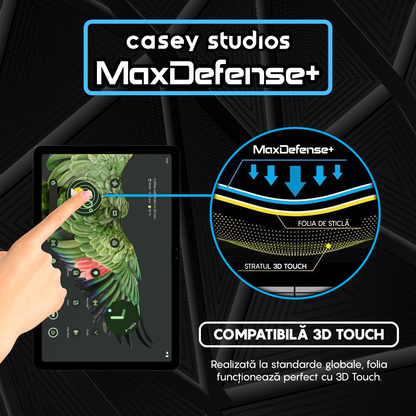 Folie Sticla MaxDefense+ - Google Pixel Tablet - Clear