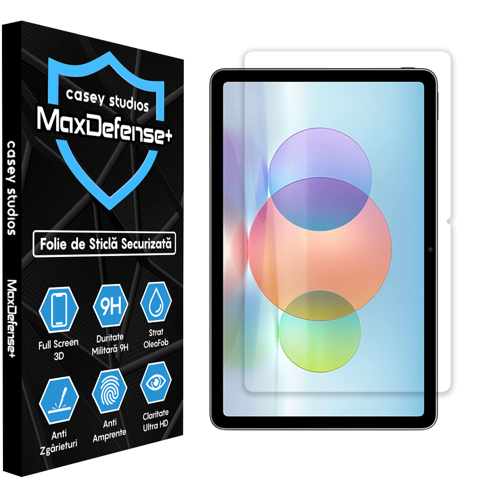 Folie Sticla MaxDefense+ - Huawei MatePad 10.4/10.4 2022 - Clear