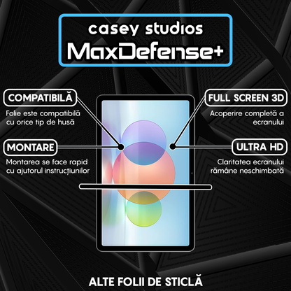 Folie Sticla MaxDefense+ - Huawei MatePad 10.4/10.4 2022 - Clear