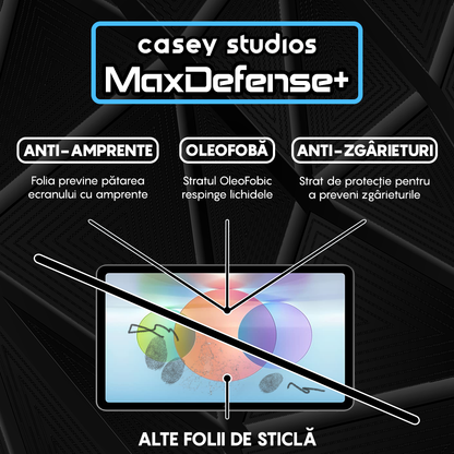 Folie Sticla MaxDefense+ - Huawei MatePad 10.4/10.4 2022 - Clear