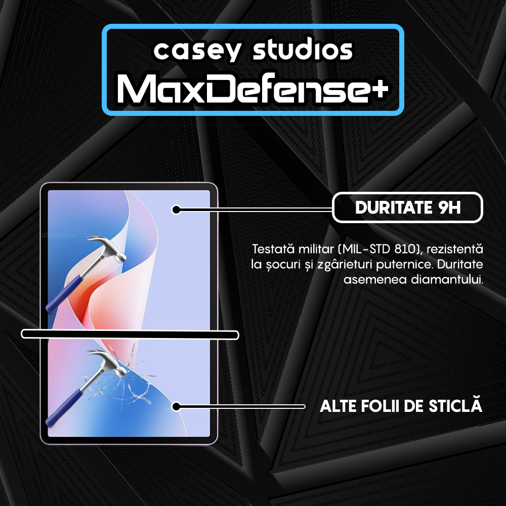 Folie Sticla MaxDefense+ - Huawei MatePad 11.5 - Clear