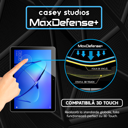 Folie Sticla MaxDefense+ - Huawei Mediapad T3 10" - Clear